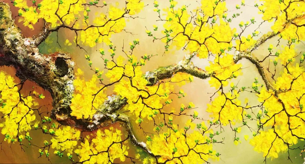 Tranh sơn dầu (or Hoa đào và hoa mai đẹp): Vẽ tranh sơn dầu với chủ đề hoa đào và hoa mai là một công việc khó khăn và cần nhiều kĩ thuật nhưng lại mang đến những bức tranh đẹp tuyệt vời. Hãy thưởng thức những tác phẩm nghệ thuật độc đáo và tự hào về vẻ đẹp dịu dàng của những bông hoa này.