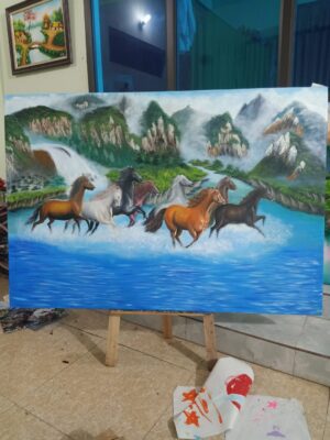 Tranh Bát mã truy phong