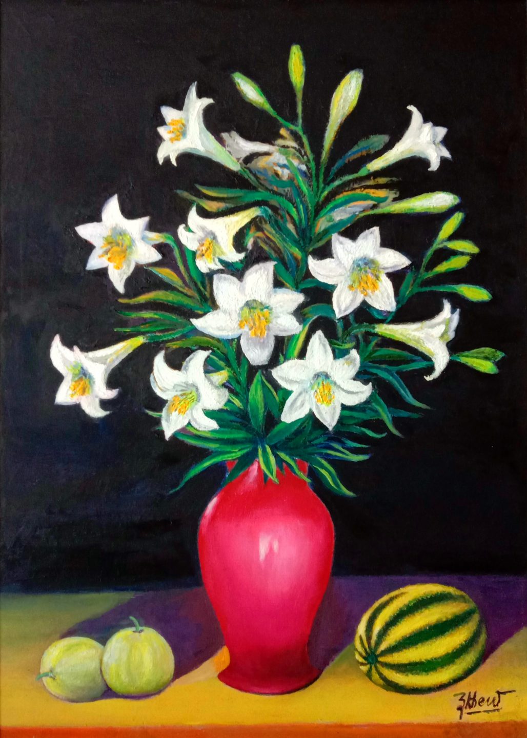 Hoa Loa Kèn trắng - Quốc Hiên