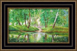 green nature copy painting 1