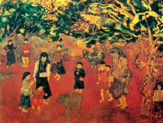 Những bức tranh sơn mài nổi tiếng của Việt Nam