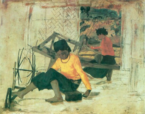 Những bức tranh sơn mài nổi tiếng của Việt Nam