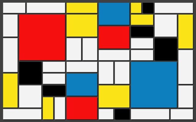 tranh cua Piet Mondriaan