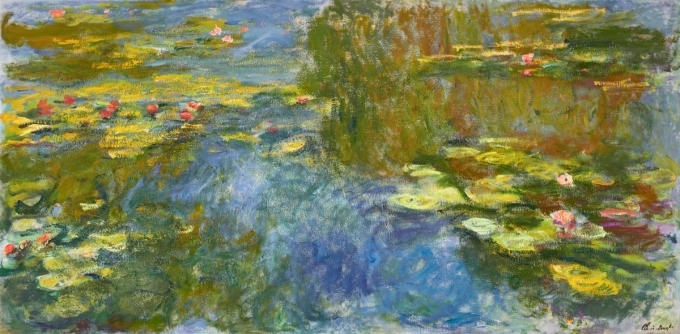 Tranh Ao Hoa Súng của Monet bán với giá 74 triệu USD