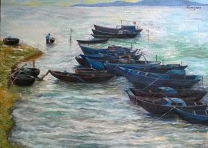 Bến thuyền câu Nha Trang