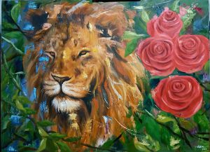 Lion rose