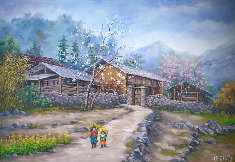 Giữa mùa hoa nở