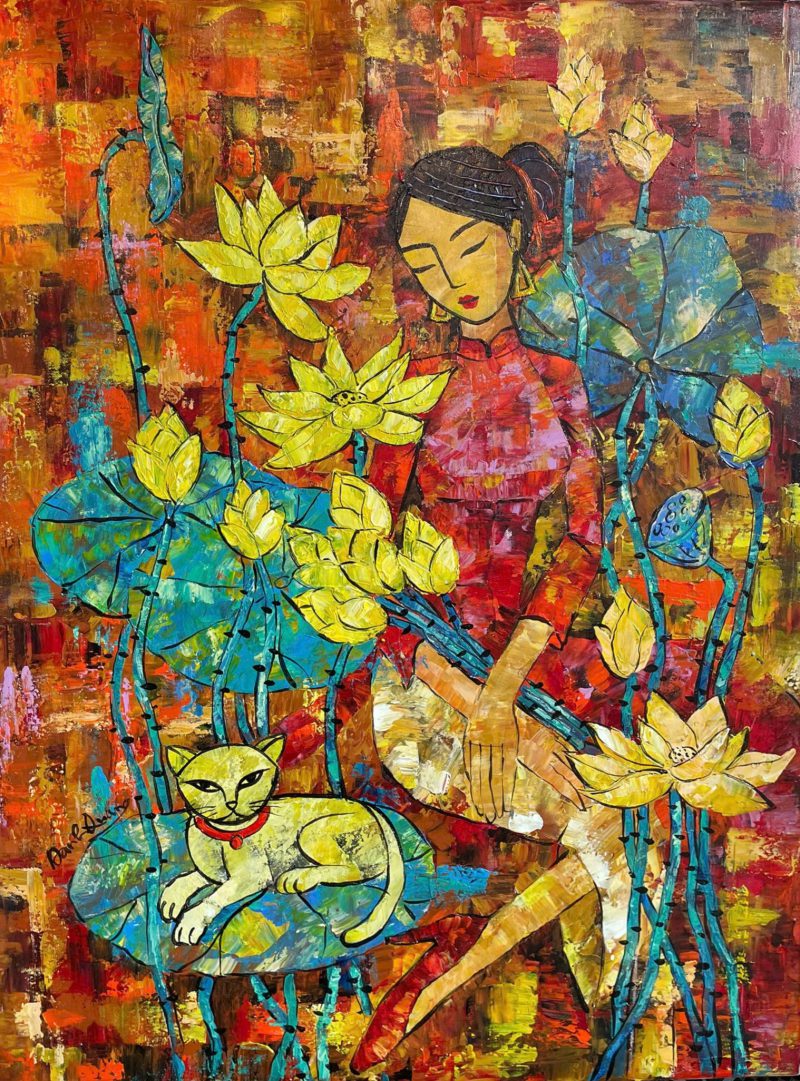 Tĩnh lặng sen vàng