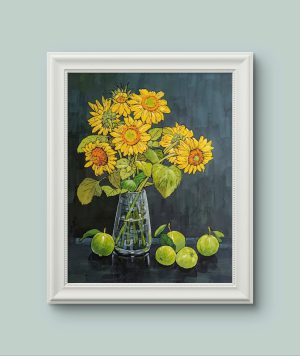in series: Sun flowers- no 07