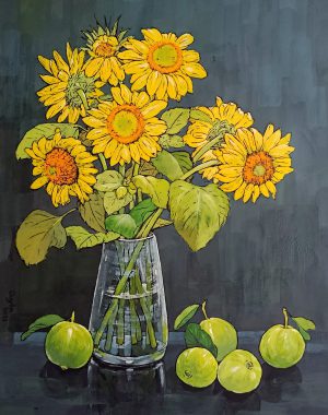 in series: Sun flowers- no 07