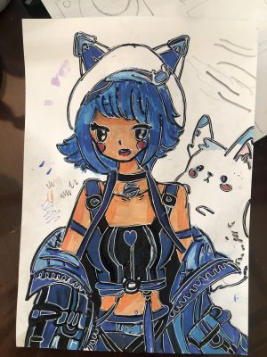 Cat anime
