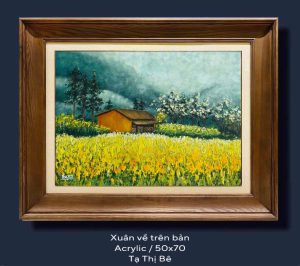 Xuân về trên bản