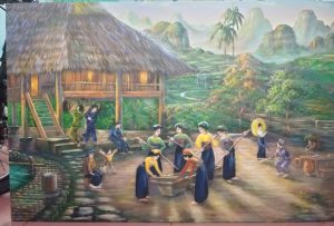 Âm vang khua luống bản thái