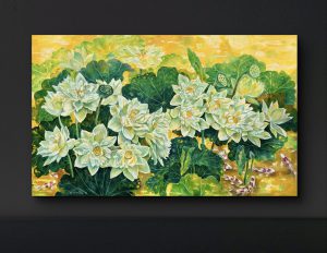 Sắc hương ngày mới - cửu ngư liên hoa