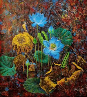 Kim diệp lam liên