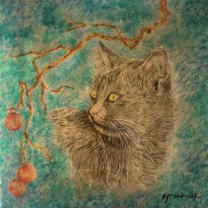 Khoe sắc dưới vườn xuân